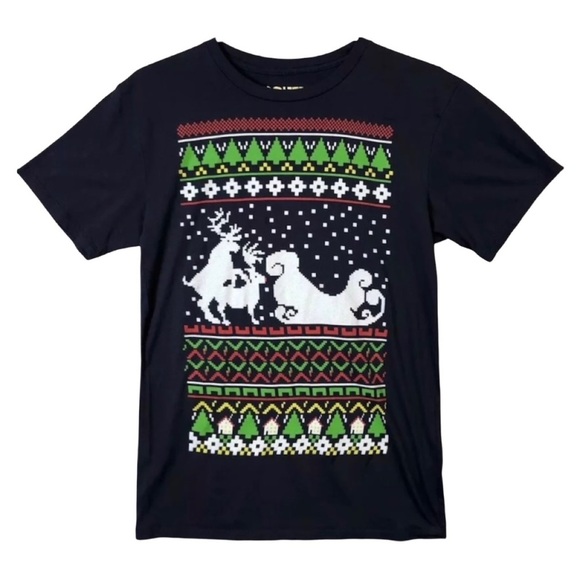 Short Sleeve Ugly Christmas T-Shirt - Picture 2 of 7